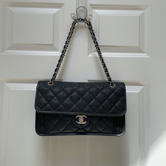 CHANEL Caviar Quilted French Riviera Flap bag - Picture 4 of 12